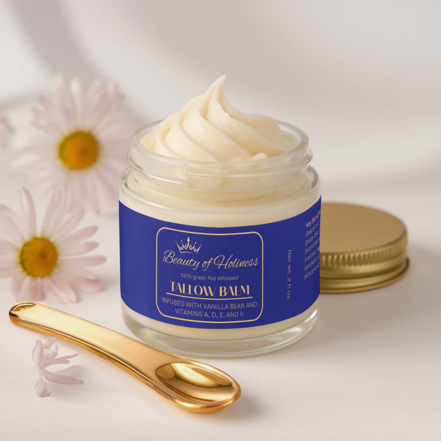 Beauty of Holiness Tallow Balm with Vanilla Bean